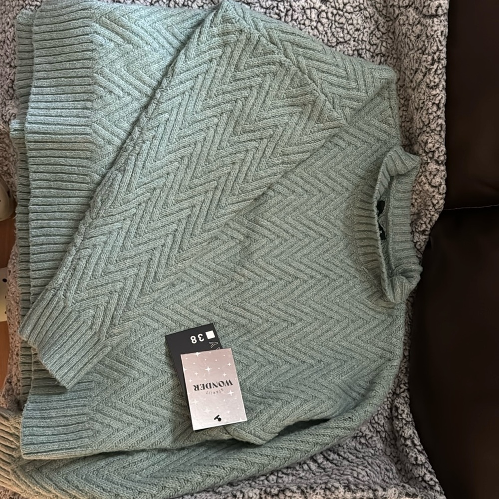 New Green sweater